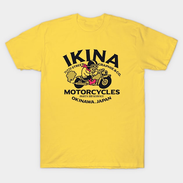 IKINA MOTORS T-Shirt by ikinagraphie